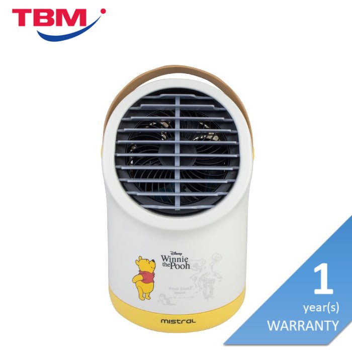 Mistral MAC005-PH Disney Rechargeable Usb Air Cooler Winnie The Pooh | TBM Online