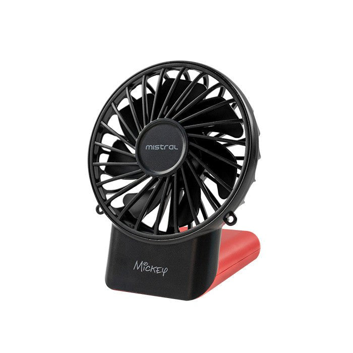 Mistral MRF500 MICKEY Disney Rechargeable Usb Fan 3 Speed Battery Cap 800Mah | TBM Online