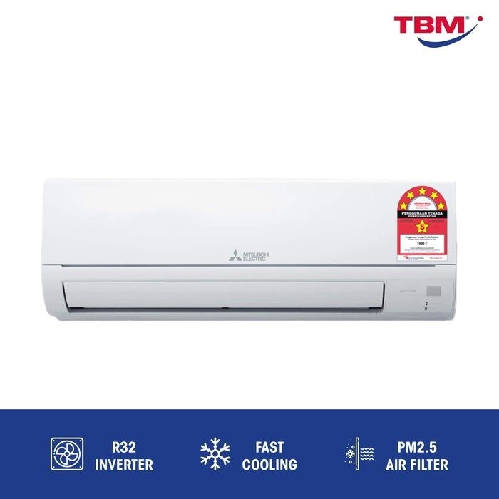 Mitsubishi IN:MSY-JS10VF Air Cond 1.0HP Wall Mounted R32 Inverter | TBM Online