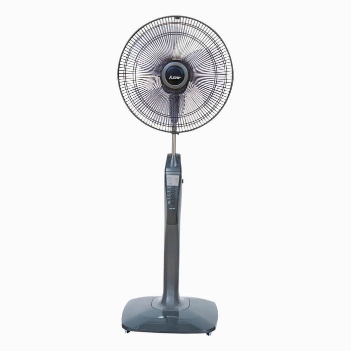 Mitsubishi LV16-RA-P CY-GY 16" Stand Fan With Remote | TBM Online