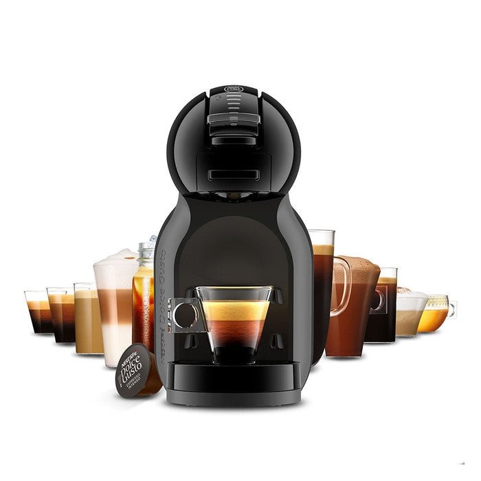 Nescafe 7070310400 Mini Me Black & Anthracite Coffee Machine | TBM Online