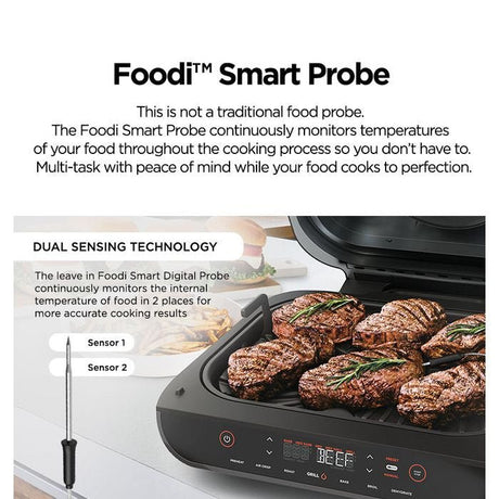 Ninja AG551 Food Smart XL Gril And Air Fryer | TBM Online
