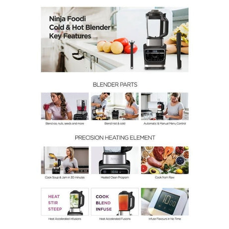 Ninja HB150 Food Blender Cold And Hot | TBM Online