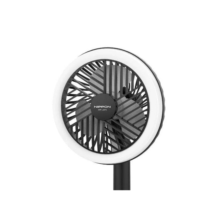 Nippon NPF-L2875 Rechargeable Portable Fan With LED Light | TBM Online