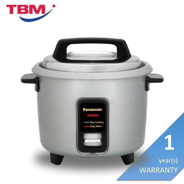 Panasonic SR-Y18GLSKN Conventional Rice Cooker 1.8L Silver | TBM Online