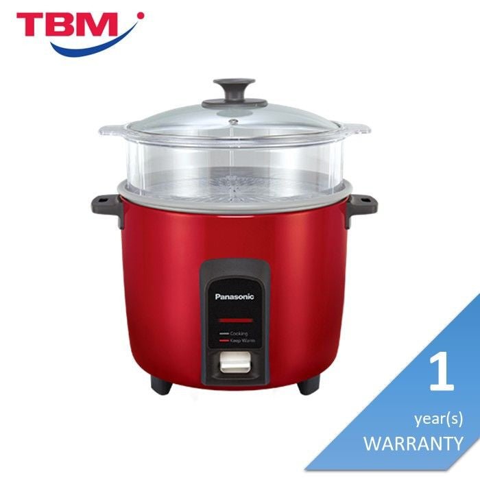 Panasonic SR-Y22FGJRSK Conventional Rice Cooker 2.2L Dish Seperator Red | TBM Online