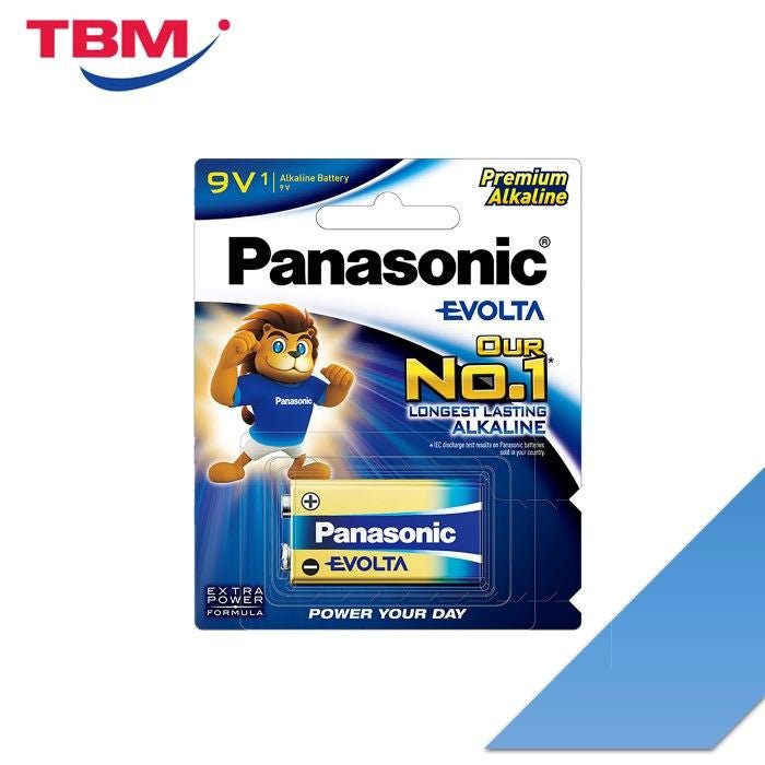 Panasonic 6LR61EGM/1B Batt Evolta Alkaline 1PCS 9V | TBM - Your Neighbourhood Electrical Store
