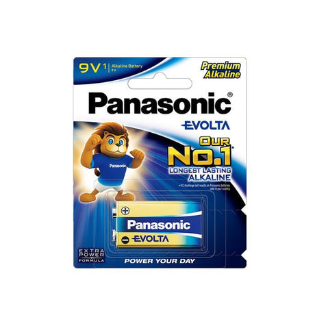 Panasonic 6LR61EGM/1B Batt Evolta Alkaline 1PCS 9V | TBM Online