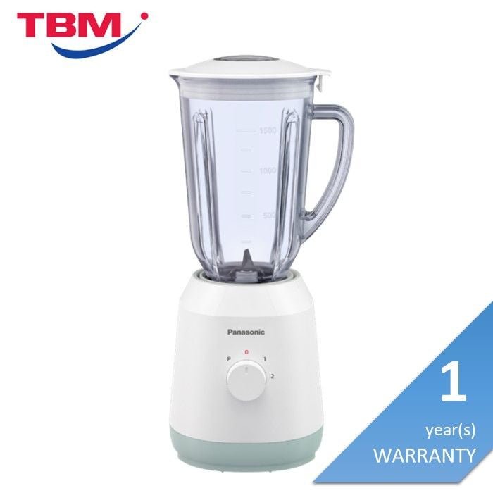 Panasonic MX-EX1511WSK Blender 450W Wet & Dry Mil White & Muted Green Base | TBM - Your Neighbourhood Electrical Store