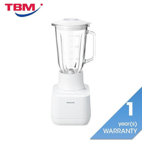 Panasonic MX-MG5351WSK Blender 700W Glass Jug Wet & Dry Mil White | TBM Online