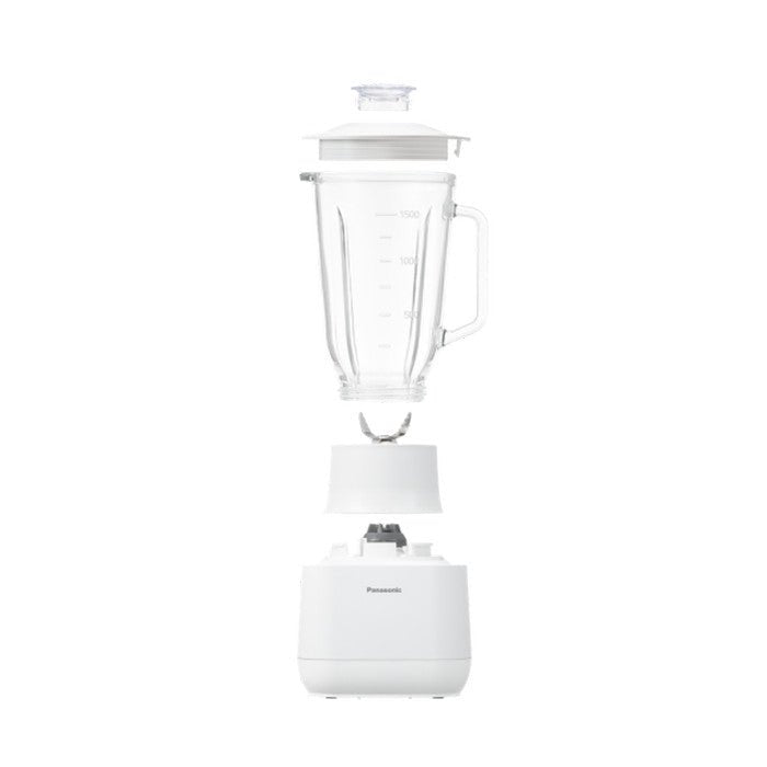 Panasonic MX-MG5351WSK Blender 700W Glass Jug Wet & Dry Mil White | TBM Online