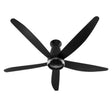 Panasonic F-M15MEVBKRH Ceiling Fan 60" NANOE X DC Motor Econavi Long Pipe Black | TBM Online