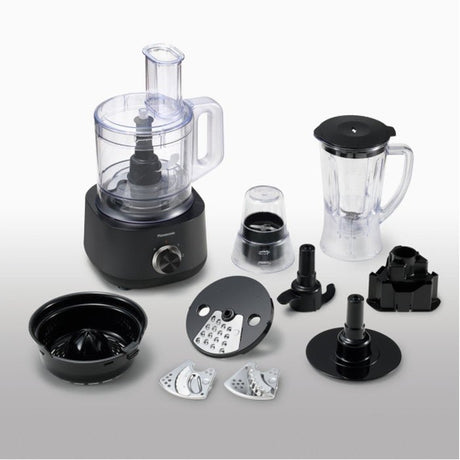 Panasonic MK-F510KSK Food Processor 800W With 25 Functions With 9 Attachments | TBM Online