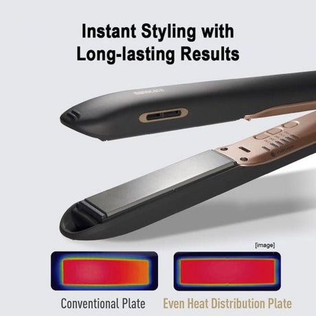 Panasonic EH-HS99-K655 Hair Straightener Platinum -Ve Ion | TBM Online