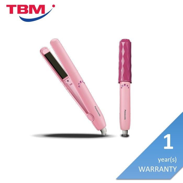 Panasonic EH-HV11-P655 Hair Styler Straight & Curl Pink | TBM - Your Neighbourhood Electrical Store