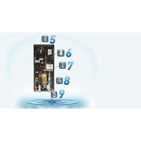 Panasonic DH-3MT1 Home Shower Temp Control 3.6KW | TBM Online