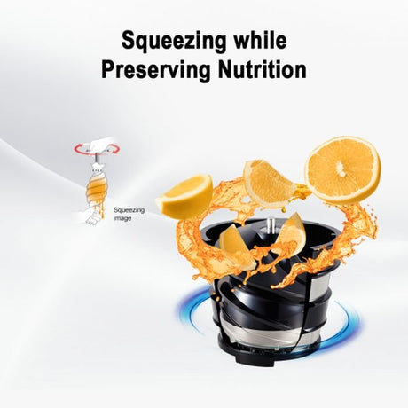 Panasonic MJ-L500 Slow Juicer Low Speed Compression | TBM Online