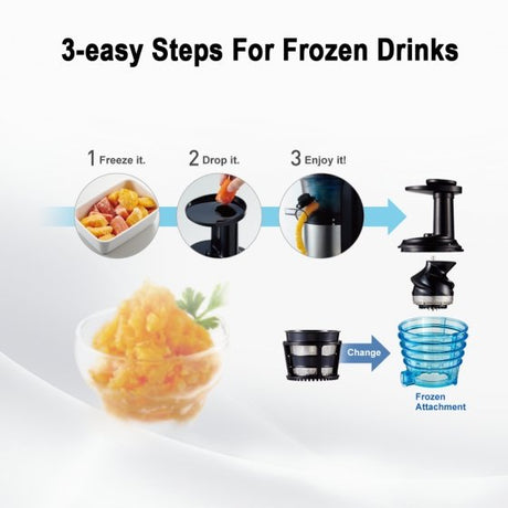 Panasonic MJ-L500 Slow Juicer Low Speed Compression | TBM Online