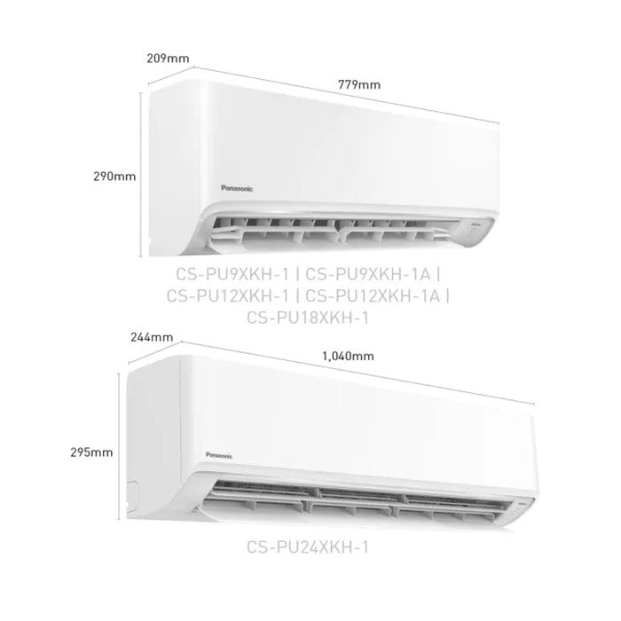 Panasonic IN:CS-PU9XKH-1A Air Cond 1.0HP Standard Inverter Gas R32 BTU 9480 | TBM Online