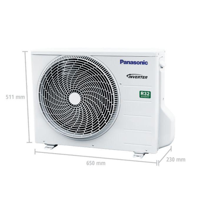 Panasonic CS-PU9XKH Air Cond 1.0HP Standard Inverter Gas R32 BTU 9480 | TBM Online