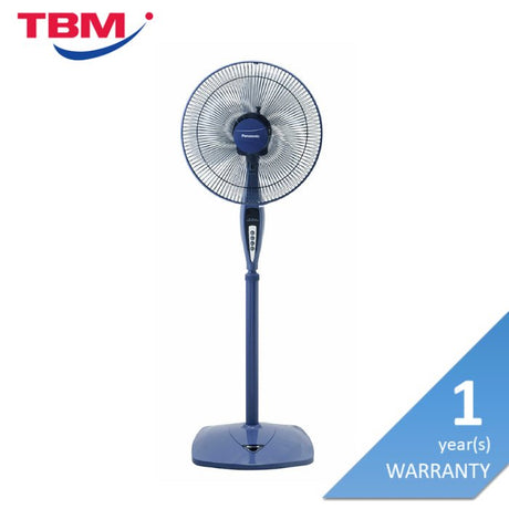 Panasonic F-MX405 BC Stand Fan 16" Purplish Blue | TBM Online