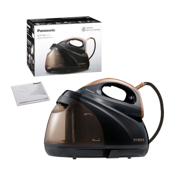 Panasonic NI-GT500NSK Anti-calc Steam Generator Iron with Optimal Care for Quick Professional-level Ironing | TBM Online