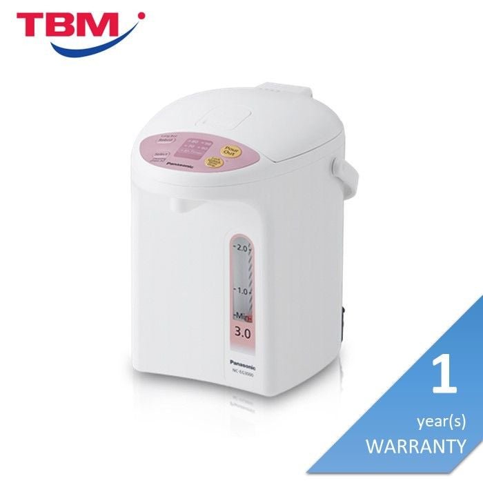 Panasonic NC-EG3000PSK Thermopot 3.0L Safety Lock Pink | TBM Online