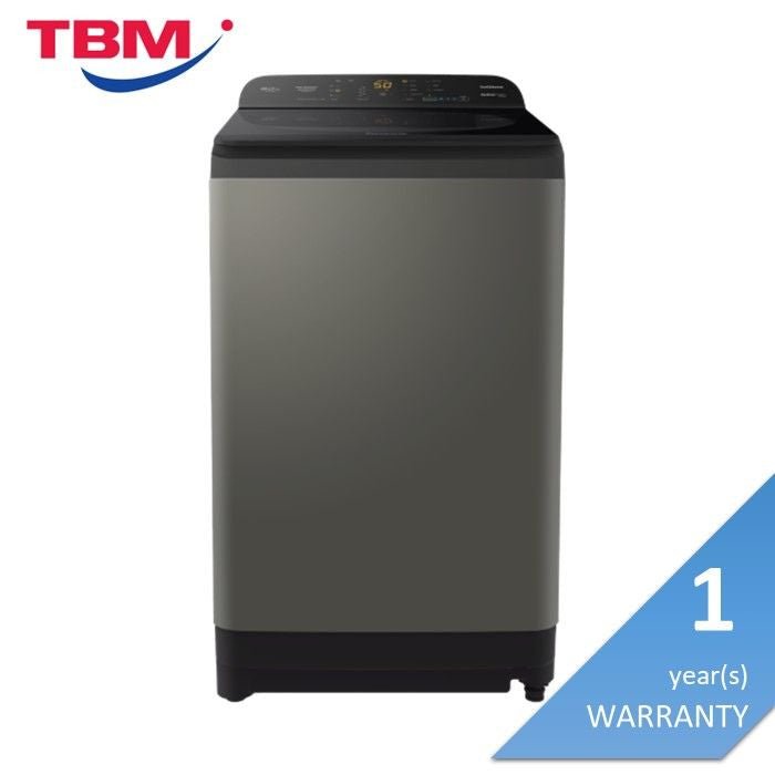 Panasonic NA-F90A9DRT Top Load Washer 9.0Kg Active Foam A4 Series | TBM Online