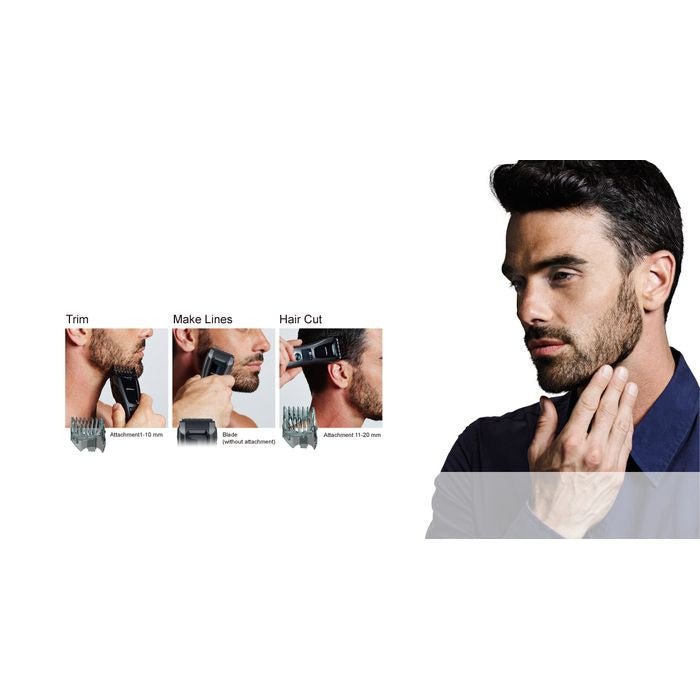 Panasonic ER-GB60 Hair Beard Trimmer Wet Dry | TBM Online