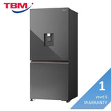 Panasonic NR-BW530XMMM Fridge 2 Doors G500L Prime+ Dark Mirror Prime Freeze & Prime Fresh Nanoex | TBM Online