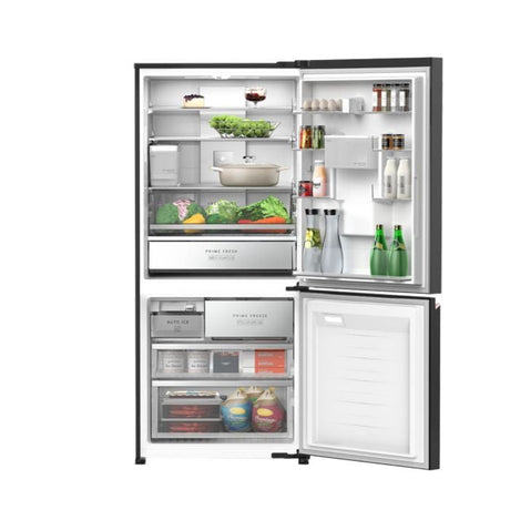 Panasonic NR-BW530XMMM Fridge 2 Doors G500L Prime+ Dark Mirror Prime Freeze & Prime Fresh Nanoex | TBM Online