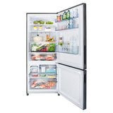 Panasonic NR-BX421BPSM Fridge 2 Doors G422L Econavi Inverter Glossy Silver Prime Fresh+ | TBM Online