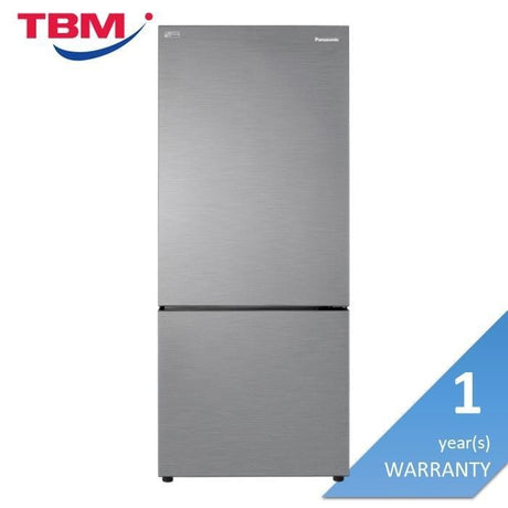 Panasonic NR-BX421BPSM Fridge 2 Doors G422L Econavi Inverter Glossy Silver Prime Fresh+ | TBM Online