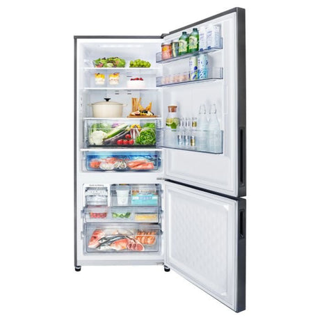 Panasonic NR-BX421WGWM Fridge 2 Doors G422L Econavi Inverter BlueAG Prime Fresh+ Glass White | TBM Online