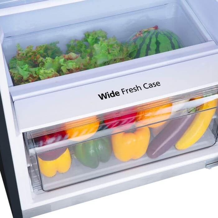 Panasonic NR-TV341BPKM Fridge 2 Doors G333L Black | TBM Online