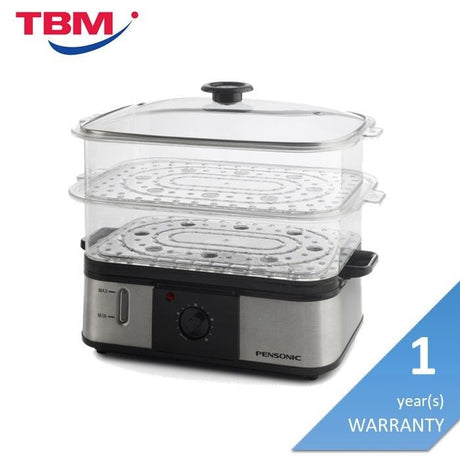 Pensonic PSM-162S Food Steamer 12.0L Stainless Steel | TBM Online