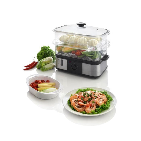 Pensonic PSM-162S Food Steamer 12.0L Stainless Steel | TBM Online
