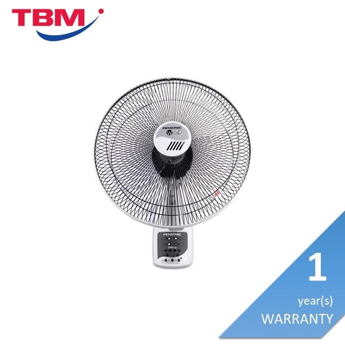 Pensonic PWF-4801R Wall Fan 16" With Remote Control | TBM Online