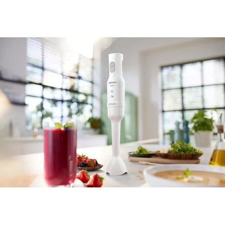 Philips HR2520/01 Hand Blender Daily Collection 550W Promix Plastic Bar 0.5L Beaker + Chopper + Whisk | TBM Online
