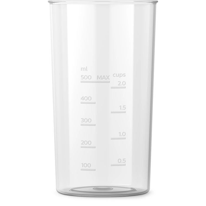 Philips HR2520/01 Hand Blender Daily Collection 550W Promix Plastic Bar 0.5L Beaker + Chopper + Whisk | TBM Online
