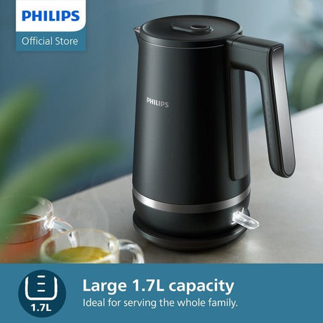Philips HD9395/90 Double Wall Kettle 5000 Series 2200W 1.7L | TBM Online