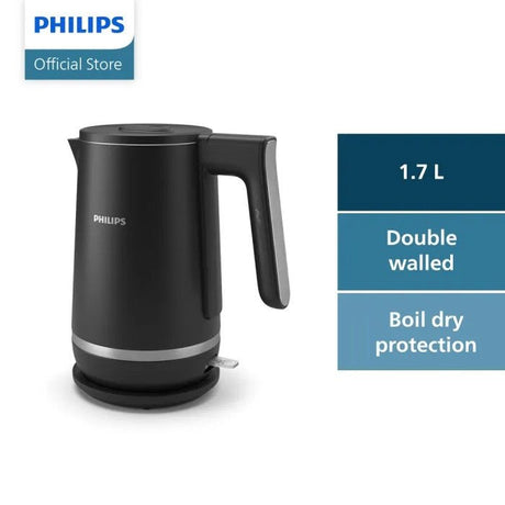 Philips HD9395/90 Double Wall Kettle 5000 Series 2200W 1.7L | TBM Online