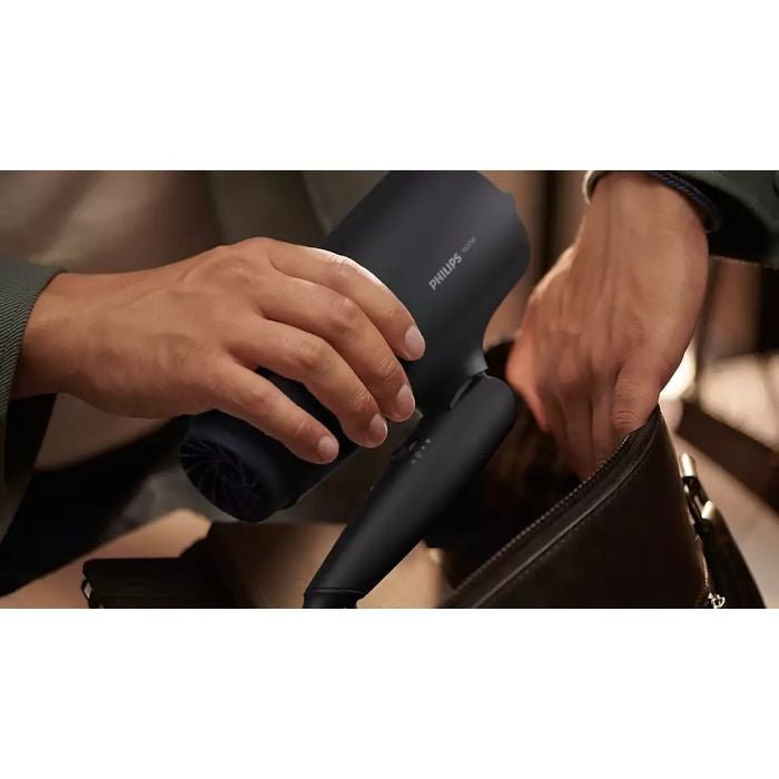 Philips BHD308/13 Hair Dryer 3000 Thermo Protect Foldable 1600W Black | TBM - Your Neighbourhood Electrical Store