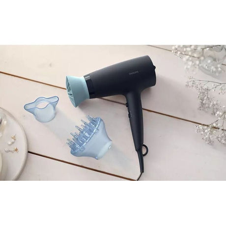 Philips BHD360/23 Hair Dryer Thermo Protect 2100W Navy/BB Blue With Disfusser | TBM Online
