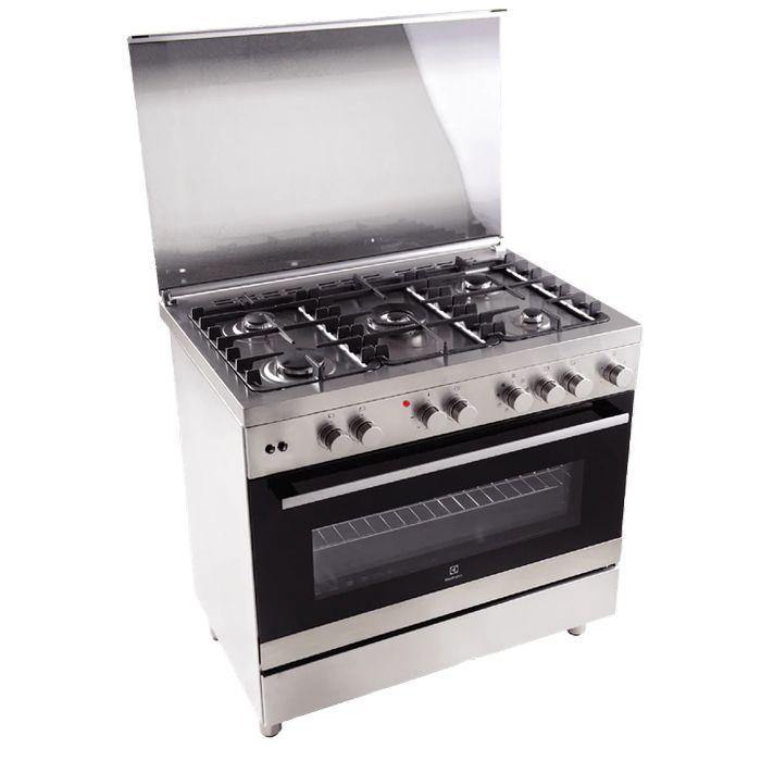 Electrolux EKM9689X Free Standing Gas Cooker Electric Oven 130L | TBM Online