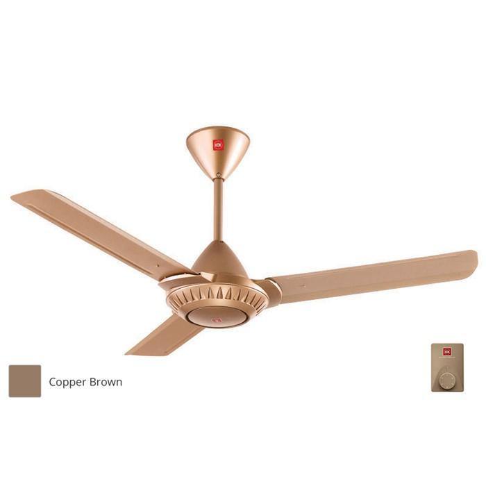 Kdk K12W0 Ceiling Fan Copper Brown Regulator 3B | TBM Online