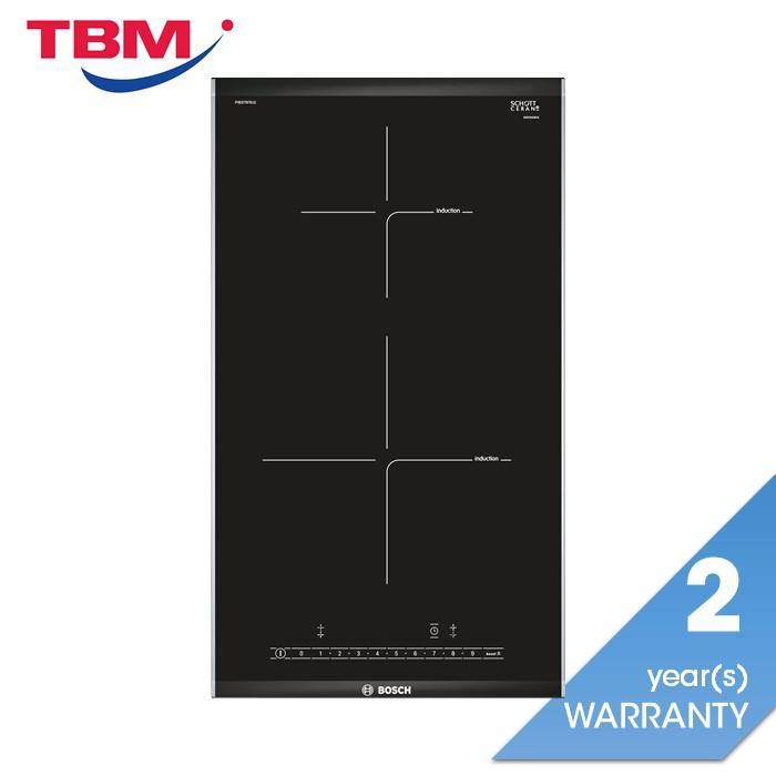 Bosch PIB375FB1E Domino Hobs 30Cm Induction Ceramic Hob 2 Zones | TBM Online