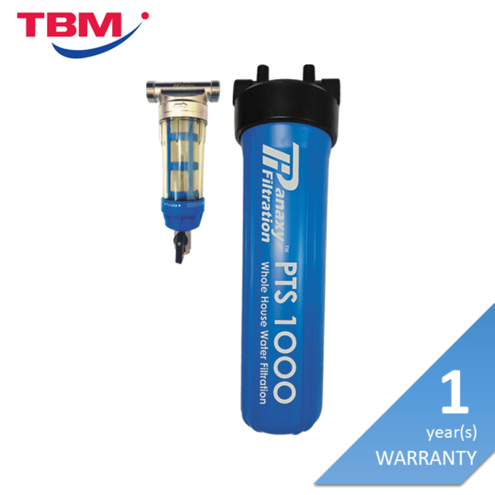 Panaxy PTS 1000 Water Filtration Whole House | TBM - Your Neighbourhood Electrical Store