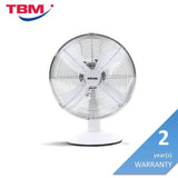 Houm R12 WHITE Table Fan 12" Retro Series | TBM Online
