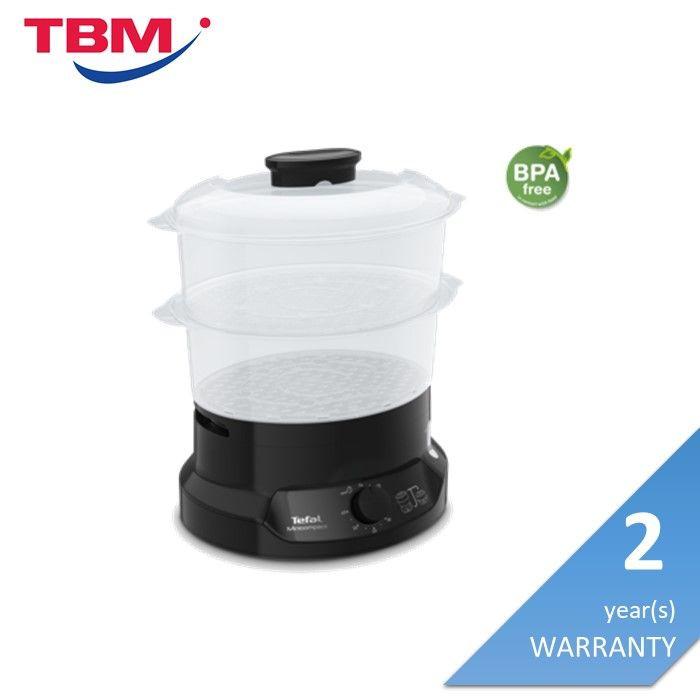 Tefal VC1398 Mini Compact Steamer 6.0L With 2 Bowl | TBM - Your Neighbourhood Electrical Store